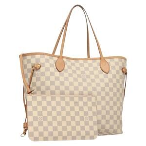 LOUIS VUITTON Damier Azur Neverfull MM Tote Bag N41605